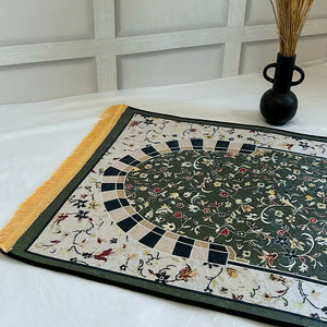 White Floral Musallah - Amiiraa