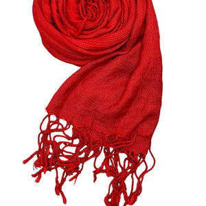 Pashmina Long Scarf - Soft Cashmere Wool - Amiiraa