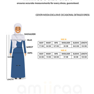 Exclusive Occasional Detailed Dress - amiiraa