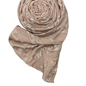 Stretch Long Scarf with stripes pattern - amiiraa - Amiiraa