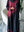 Black & Maroon Two-Tone Abaya - Amiiraa