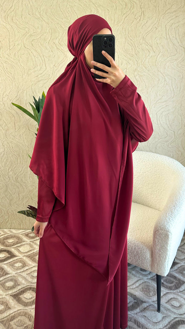 Aline & Khimar  Set - Amiiraa