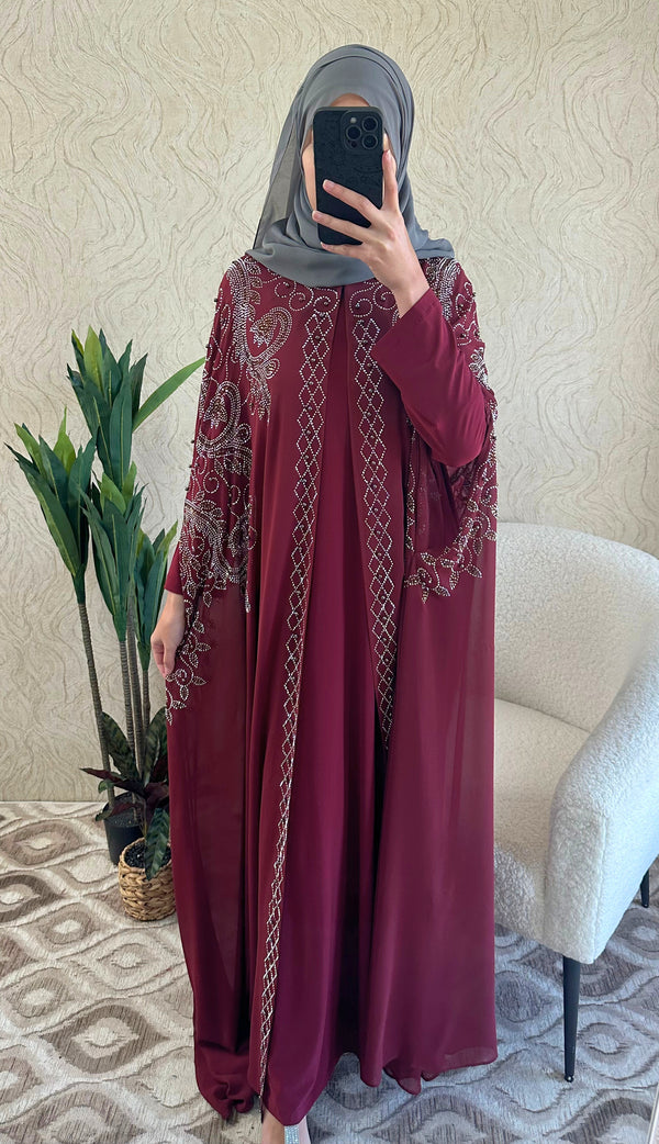 Katalia Kaftan Abaya - Amiiraa