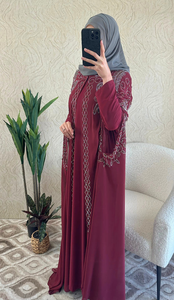 Katalia Kaftan Abaya - Amiiraa