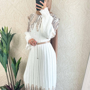 DMN Chiffon Maxi Dress - amiiraa