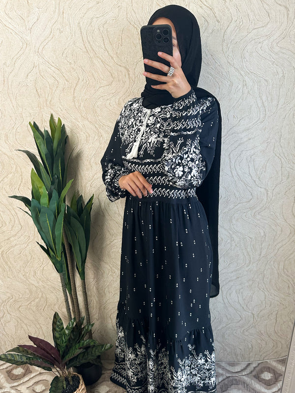 Flower Mosaic Dress | Shop online - Amiiraa