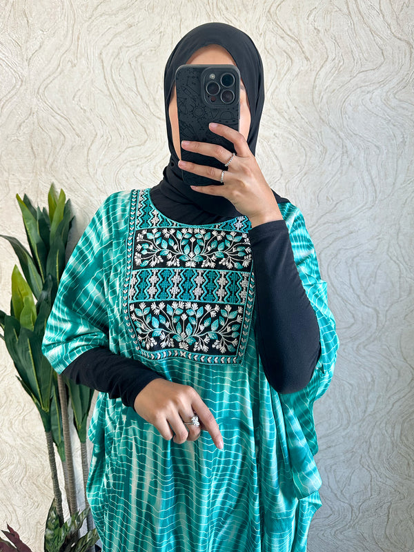 Stripe Pattern Kaftan | Free size - Amiiraa