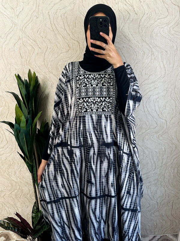 Stripe Pattern Kaftan | Free size - Amiiraa