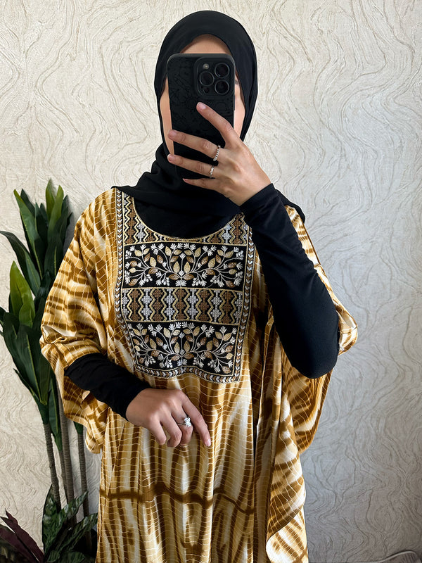 Stripe Pattern Kaftan | Free size - Amiiraa