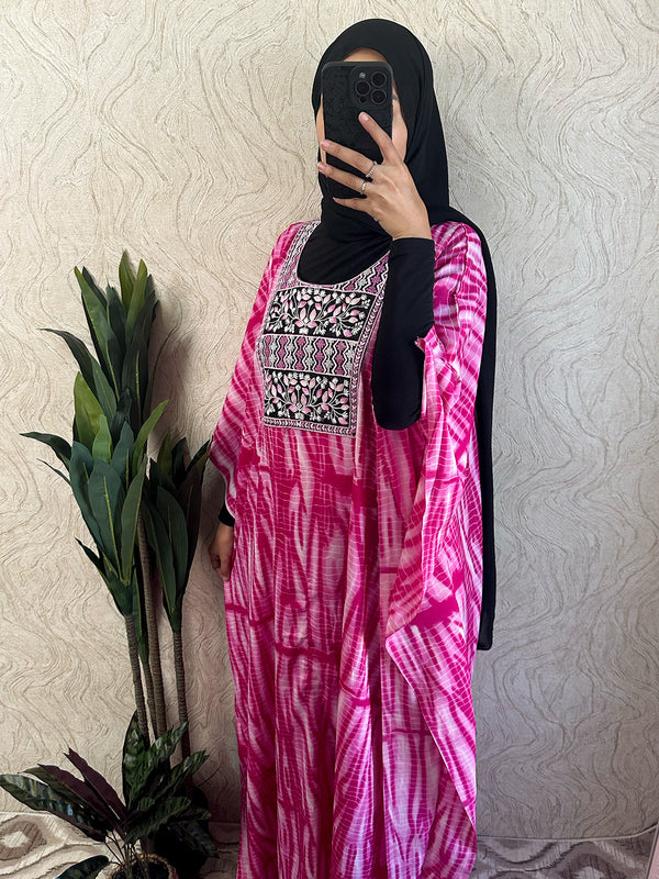 Stripe Pattern Kaftan | Free size - Amiiraa