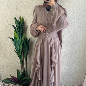 Ruffle Maxi Dress | Shop online - Amiiraa