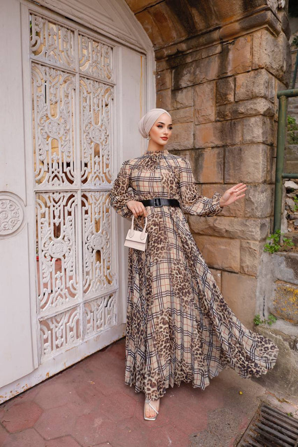 DMN Chiffon Maxi Dress - amiiraa