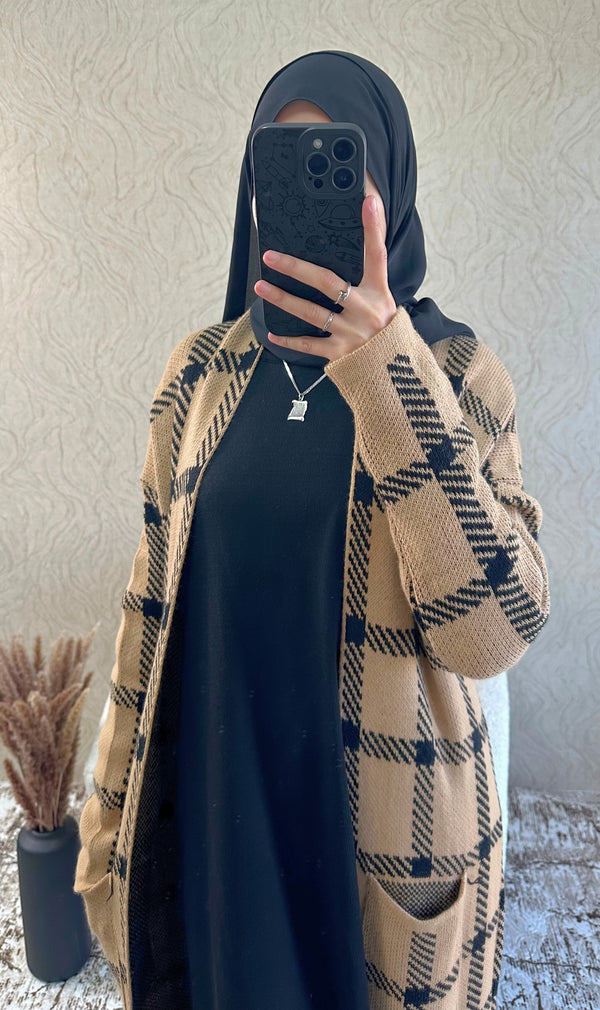 Check Jersey Set - Amiiraa